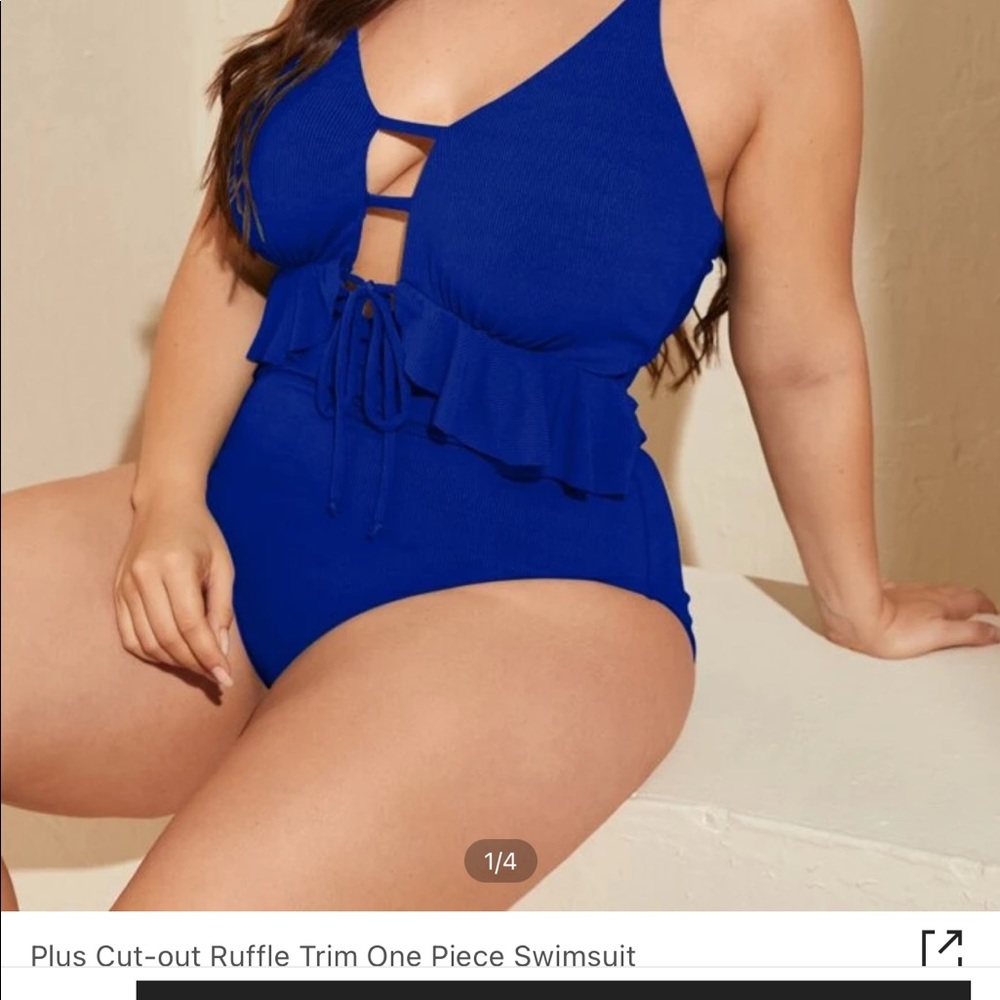 Royal blue SHEIN one piece